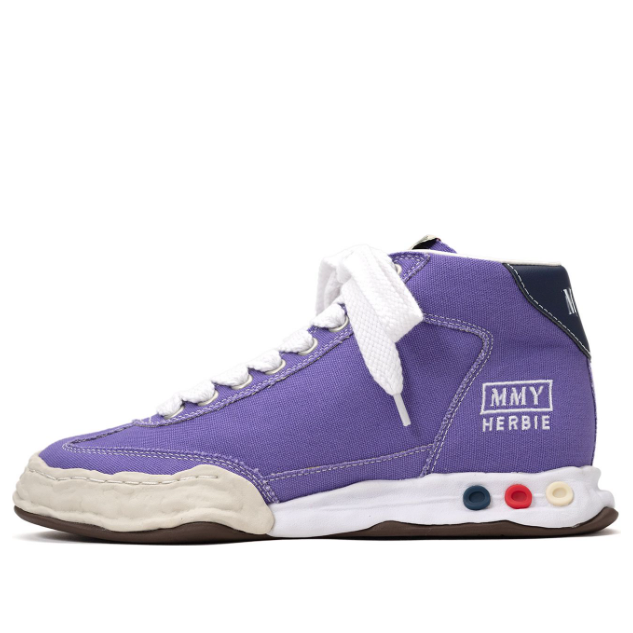 Maison MIHARA YASUHIRO HERBIE OG Sole Canvas High-top Sneaker 'Purple' A09FW703-PUR