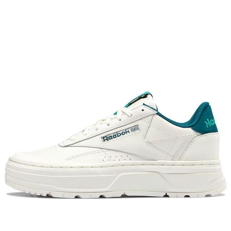 (WMNS) Reebok Club C Double Geo 'Chalk Future Teal' H67348