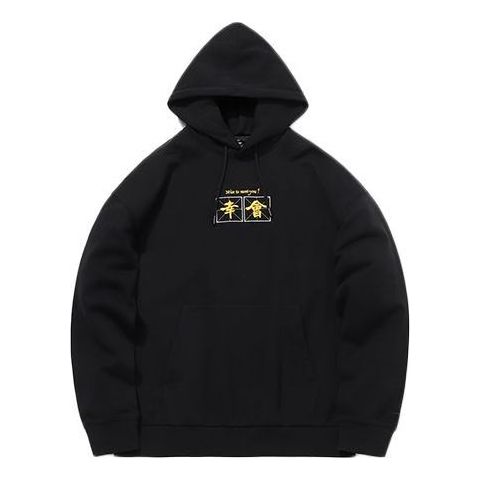Li-Ning x Disney Crossover Pullover Hoodie 'Black' AWDQB74-3