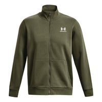 Under Armour Essential Fleece Track Jacket 'Olive Green' 1381035-390
