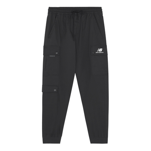 New Balance Logo Sport Joggers Asia Sizing 'Black' AMP13389-BK
