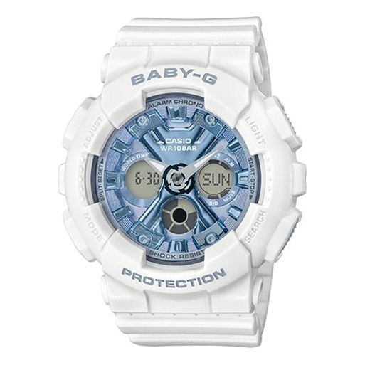 CASIO Baby G BA-130 Series 'White Blue' BA-130-7A2
