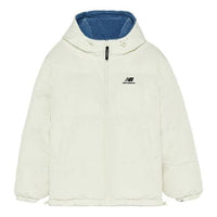 New Balance Logo Sportswear Puffer Asia Sizing 'White Blue' 5PC44733-IV