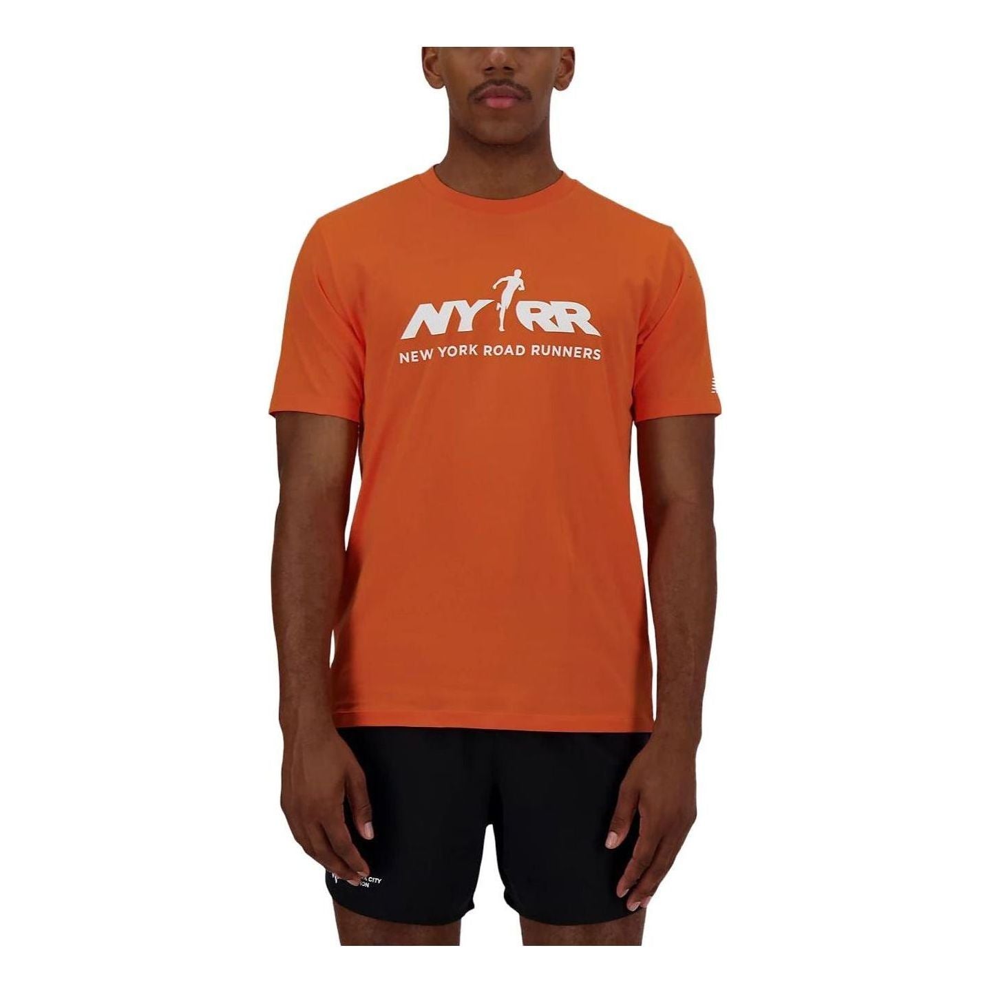 New Balance Run For Life Graphic T-Shirt Asia Sizing 'Orange' MT33632B-SKS