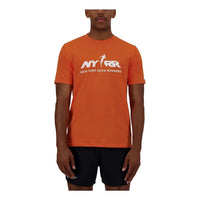 New Balance Run For Life Graphic T-Shirt Asia Sizing 'Orange' MT33632B-SKS