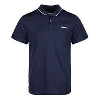 Nike CT DRY Polo Team Polo Shirt Navy Blue Dark blue AQ5304-410