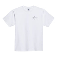 adidas originals Cartoon Pattern Printing Round Neck Short Sleeve White GL9974