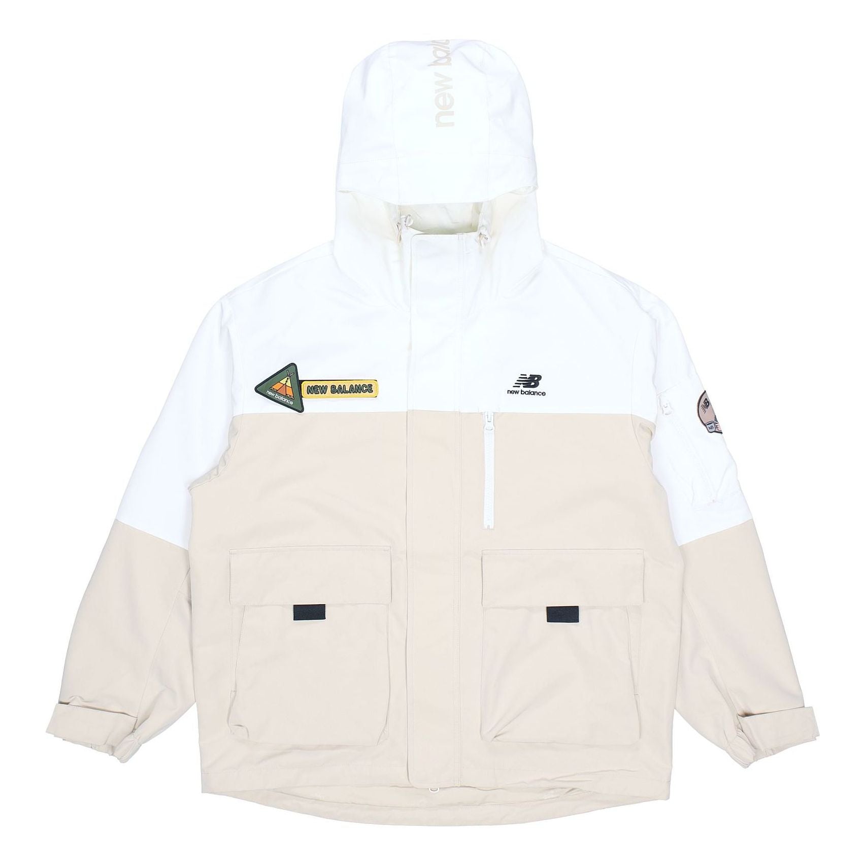 New Balance x JHI Cargo Jacket Asia Sizing 'White Beige' NAA89023-IV