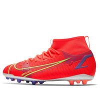 (GS) Nike Mercurial Superfly 8 Academy AG Artificial Grass 'Dark Red Purple' CV0732-600