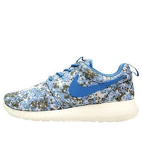 (WMNS) Nike Roshe Run Premium 'Blue Camo' 525321-400