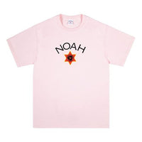 NOAH Nyc Tuff Gong Core Logo Pale Pink Tee T15FW18PPK