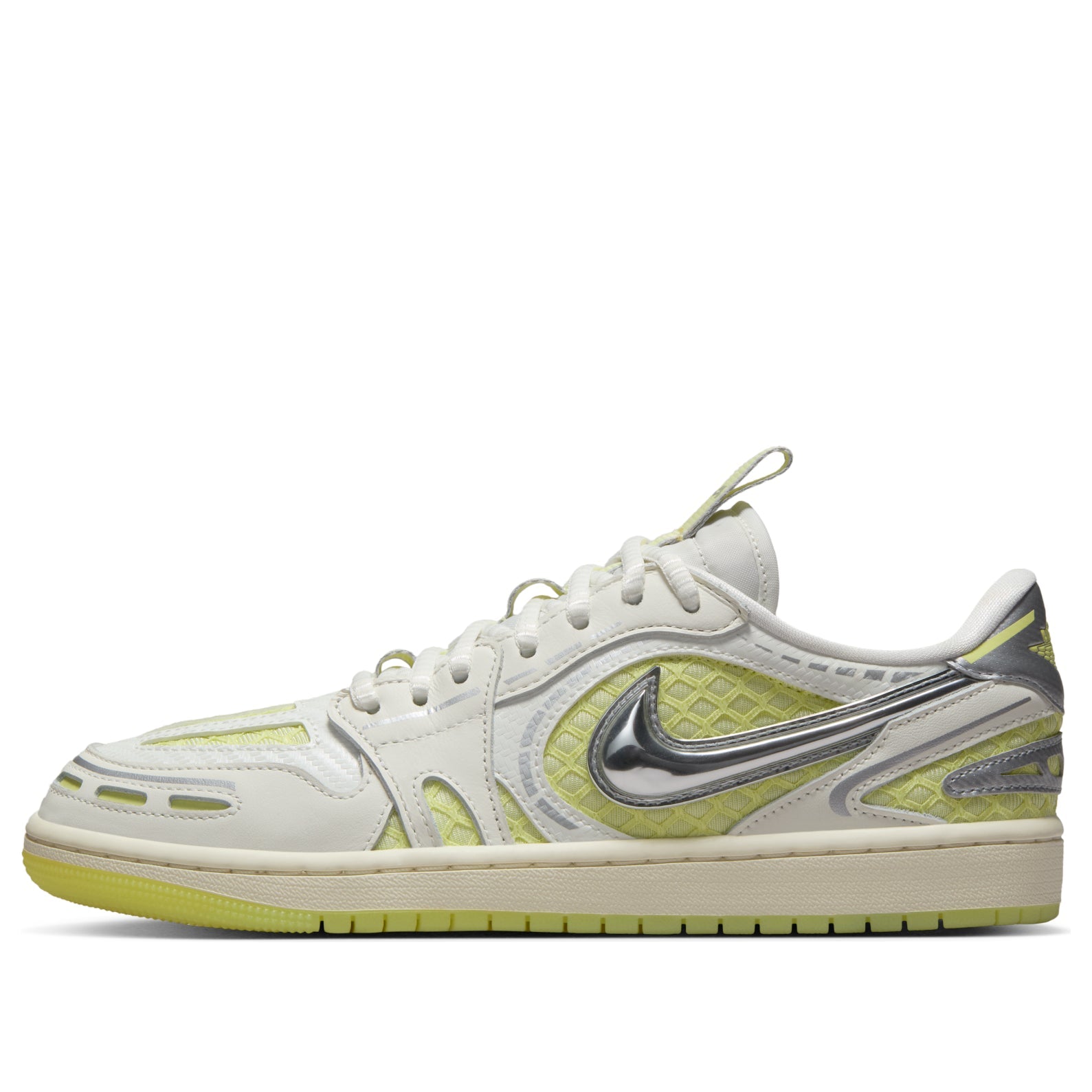 (WMNS) Air Jordan 1 Low Method of Make V3 'Sail Luminous Green' HQ2186-130