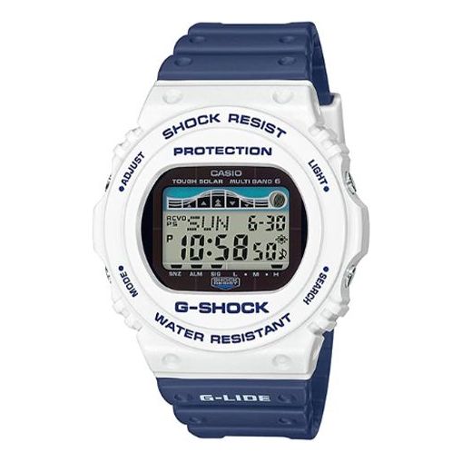 CASIO G-Shock Digital 'White Blue' GWX-5700SS-7D