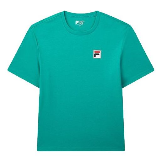 Men's FILA Back Bee Printing Short Sleeve Green T-Shirt F11M028123F-GN