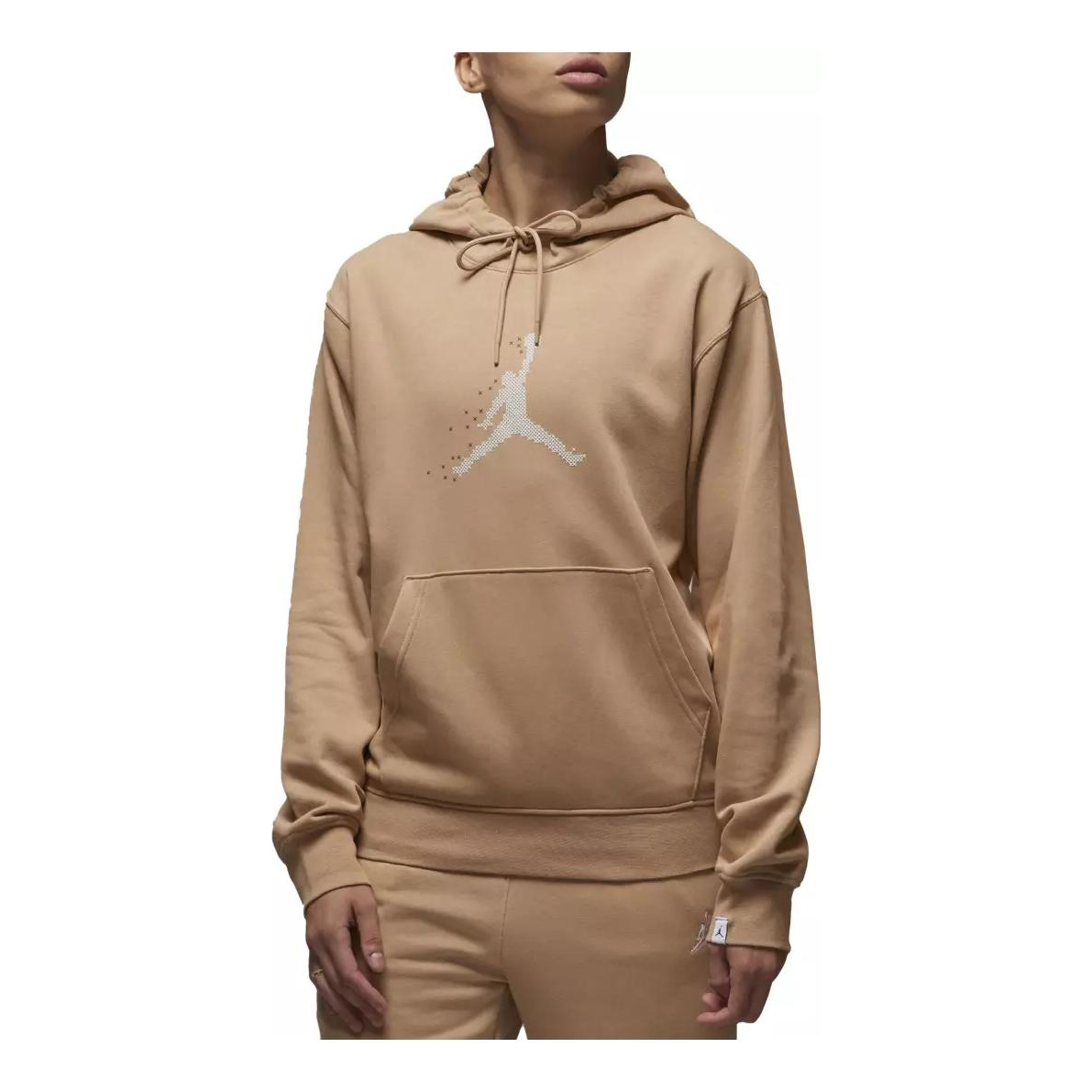 Air Jordan Festive Fleece Pullover Hoodie 'Hemp' FD7465-200