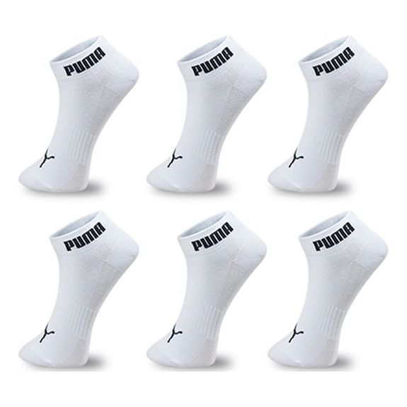 PUMA Quarter Socks 3 pack 'White Black' 100002381-003