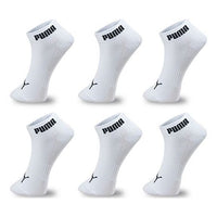 PUMA Quarter Socks 3 pack 'White Black' 100002381-003