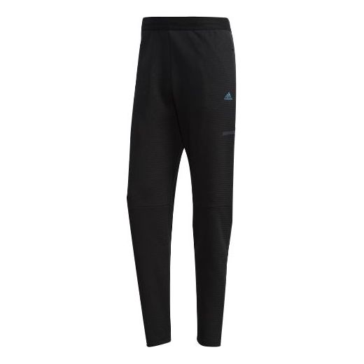 adidas Casual Logo Sports Pants Men's Black FM9335