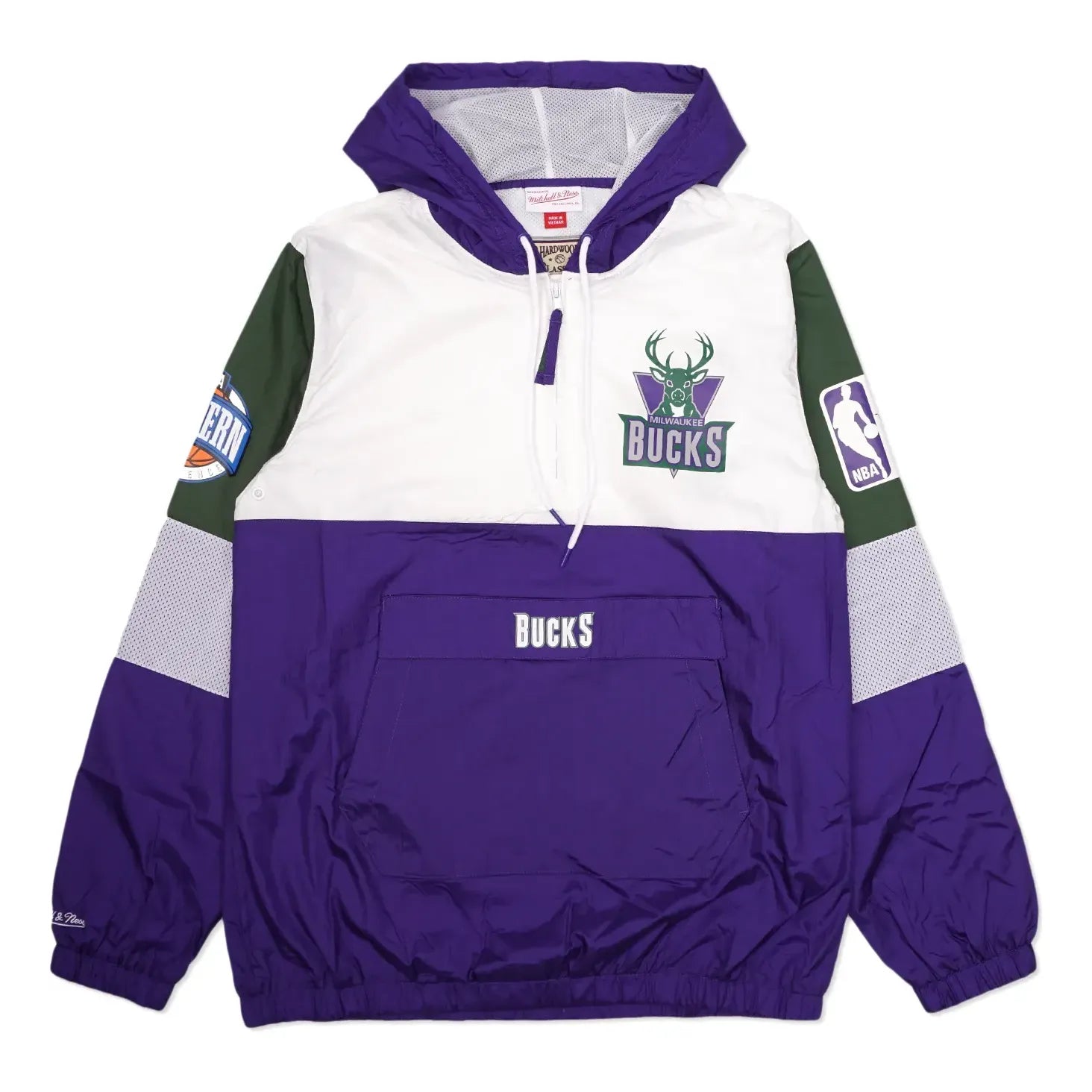 Mitchell & Ness x NBA Bucks Hwc Night Windbreaker Jacket 'Purple' OJPO5379-MBUYYPPPBUPR