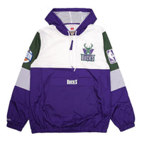 Mitchell & Ness x NBA Bucks Hwc Night Windbreaker Jacket 'Purple' OJPO5379-MBUYYPPPBUPR
