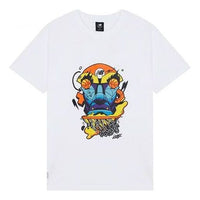 New Balance Hoops Kervin Face Tee Asia Sizing 'White Orange' MT13584-WY