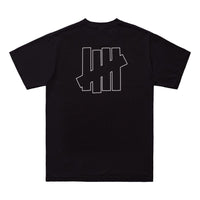 UNDEFEATED ICON S/S TEE Back logo Short-sleeve Tee Unisex Black 80103-BLACK