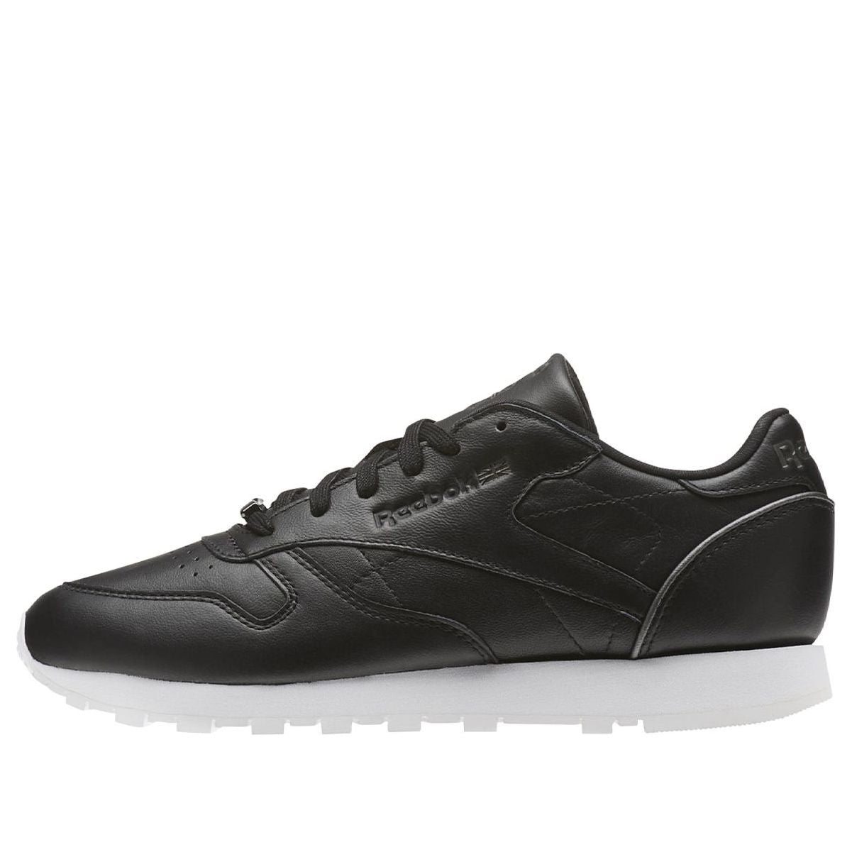 (WMNS) Reebok Classic Leather HW 'Black' BS9879