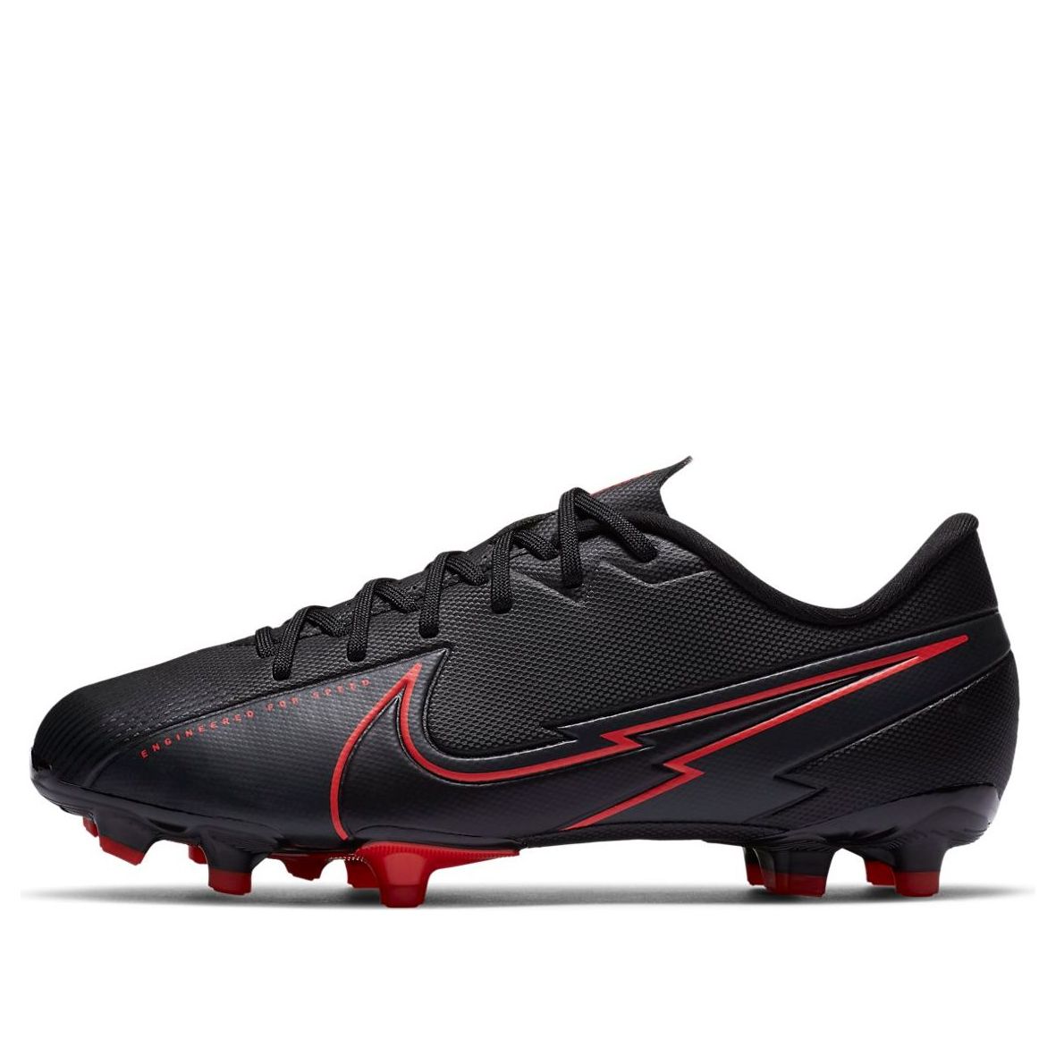 (GS) Nike Jr. Mercurial Vapor 13 Academy MG 'Black Red' AT8123-060