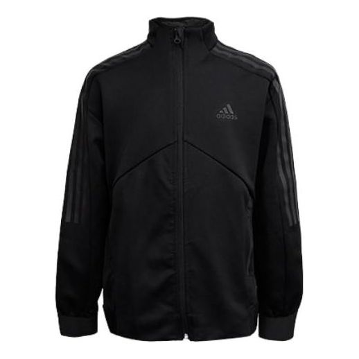 (GS) adidas Tiro Suit Up Knit Track Top 'Black' IB3794
