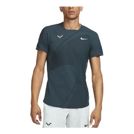 Nike Dri-Fit Rafa Short-Sleeve Tennis T-Shirts 'Deep Jungle' DV2877-328