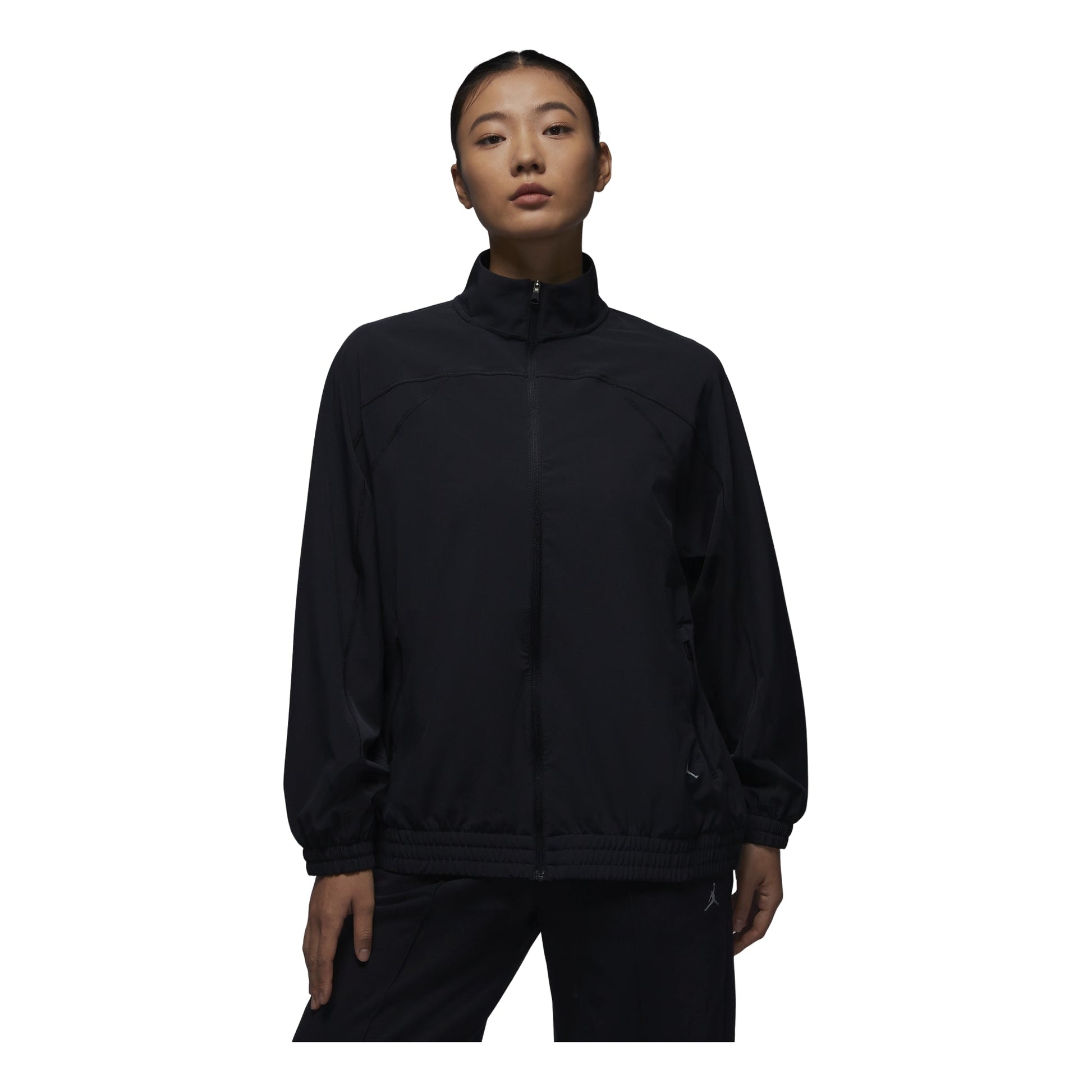 (WMNS) Air Jordan Dri-FIT Sport Woven Jacket Asia Sizing 'Black' FN5144-010