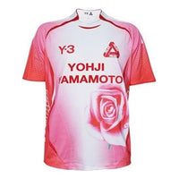 adidas Y-3 x PALACE Football T-Shirt Jersey 'White Red' HN9879