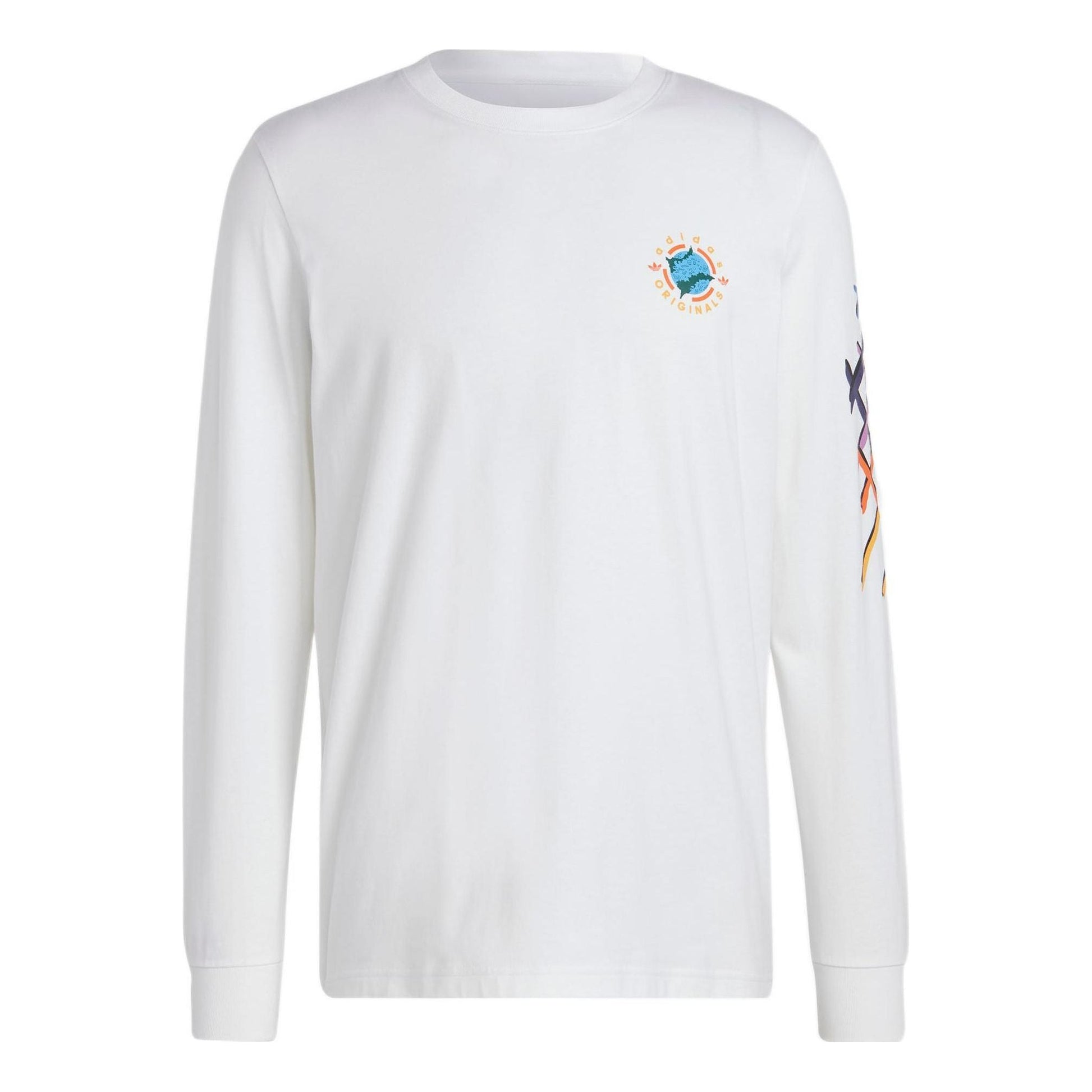 adidas originals Wander Hour Long Sleeve Tee 'White' II8468