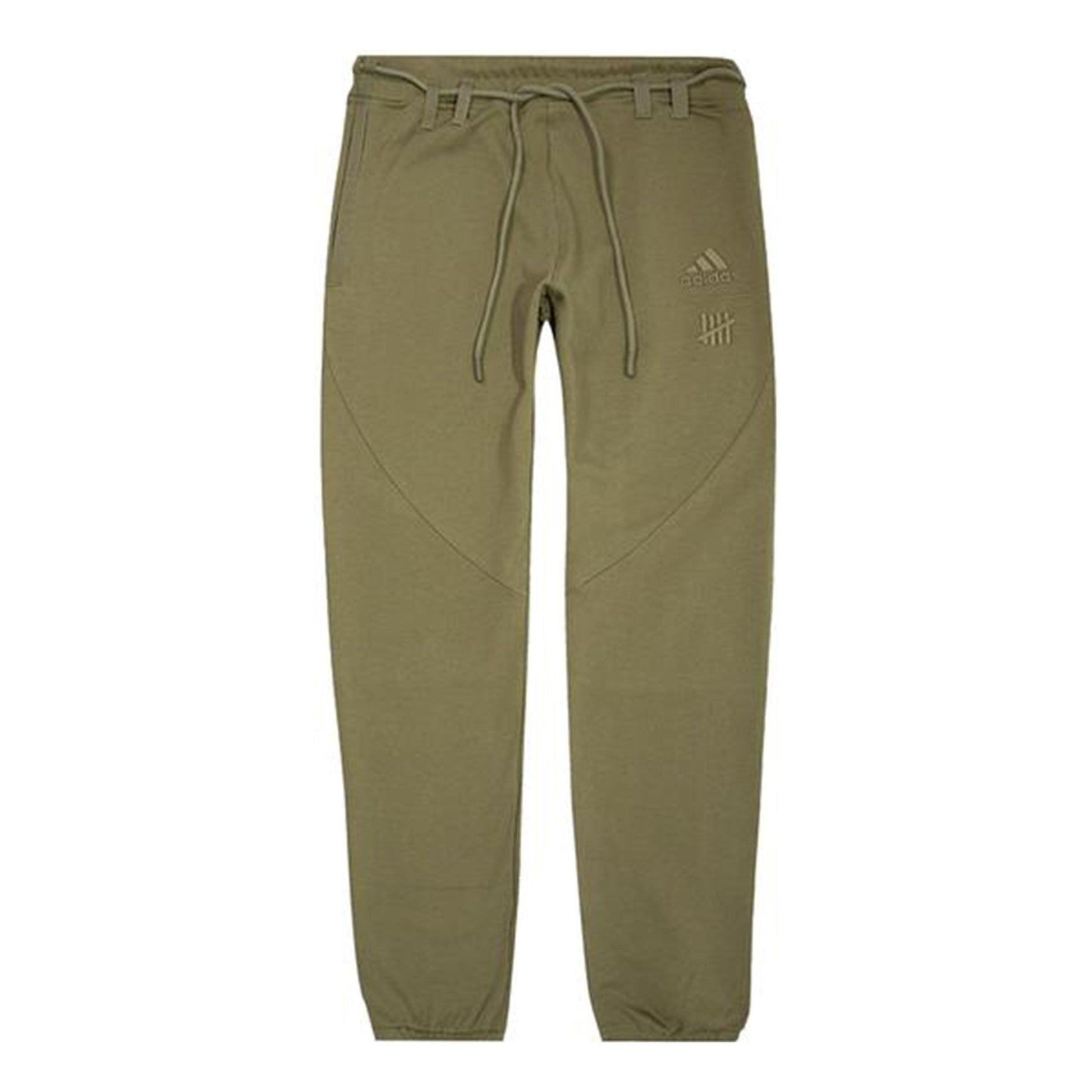 adidas x Undefeated Crossover Casual Sports Long Pants 'Olive Green' DY3261