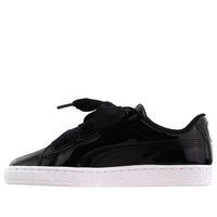 PUMA Basket Heart Patent 'Black White' 364817-01