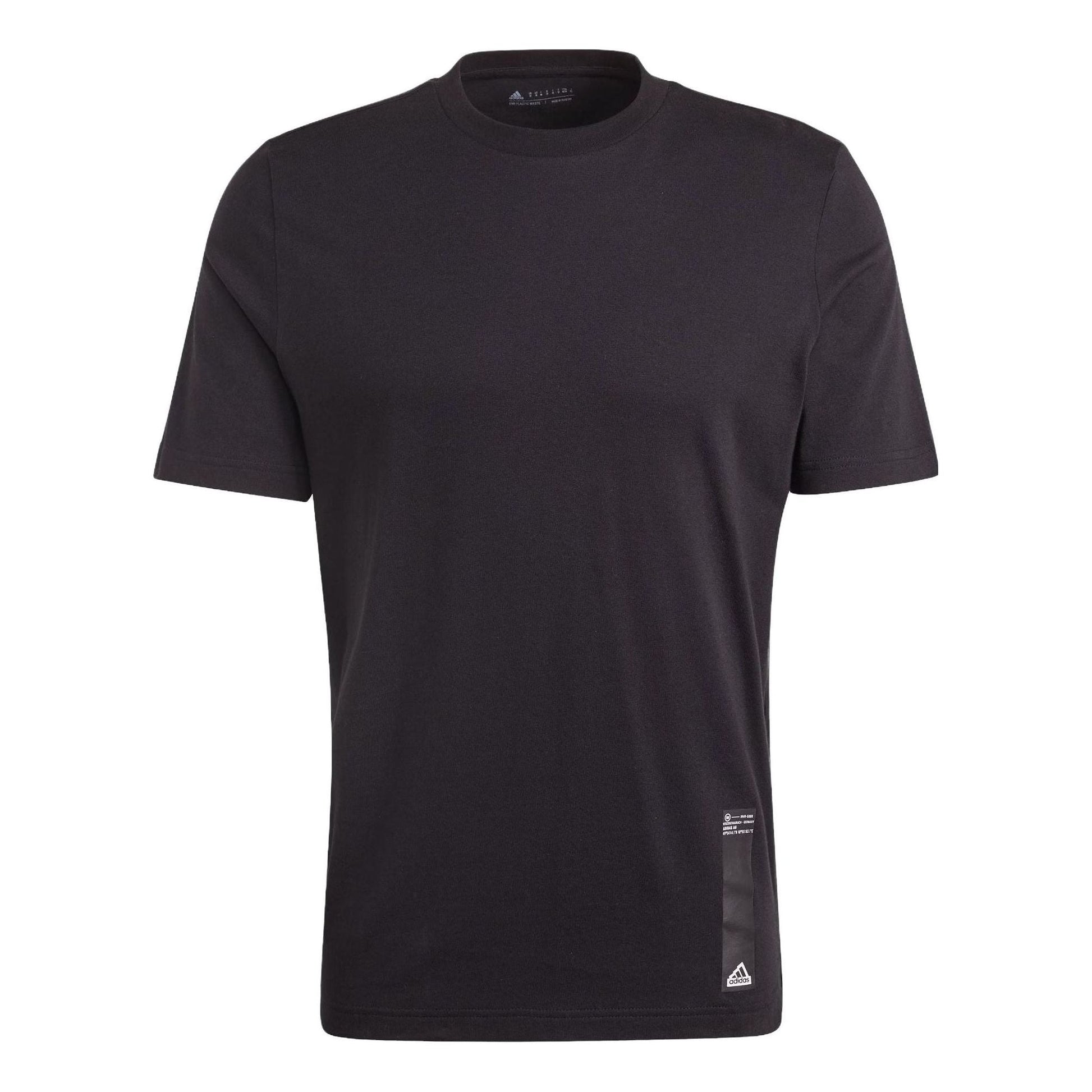 adidas Sportswear City Escape Split-Hem T-Shirt 'Black' II3479
