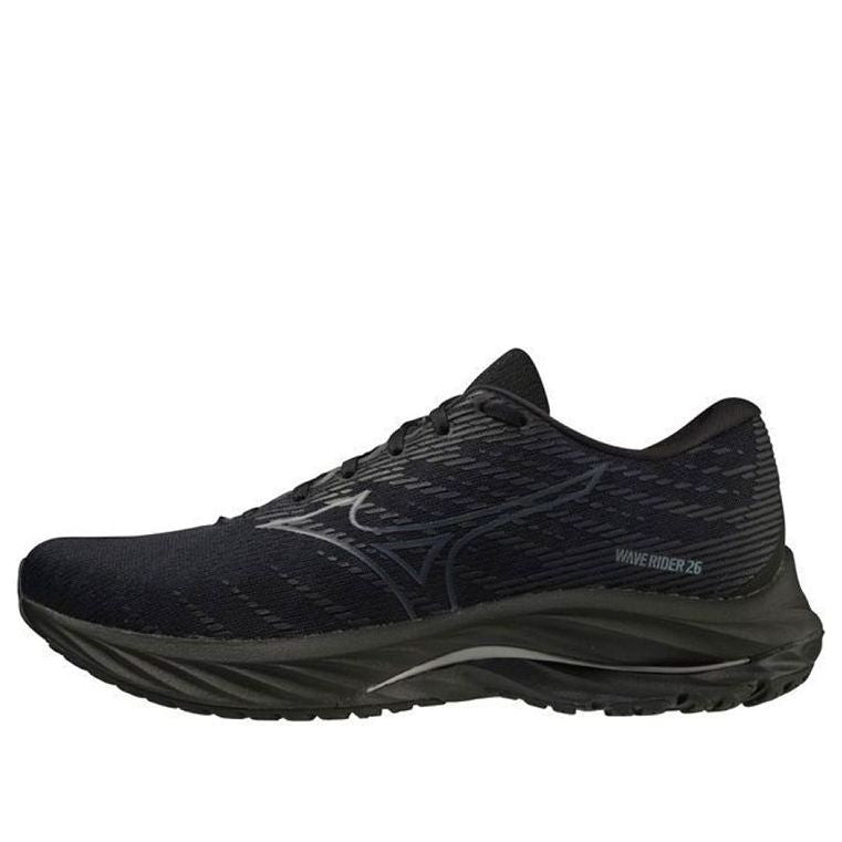 Mizuno Wave Rider 26 Super Wide 'Black Dark Grey' J1GC220403