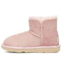 UGG Mini Bailey Button II Star (Big Kids) Pink 1107969K-PCRY
