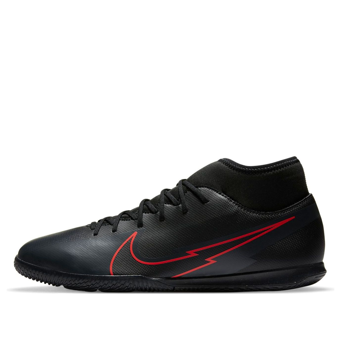 Nike Mercurial Superfly 7 Club IC Indoor Court 'Black Red' AT7979-060