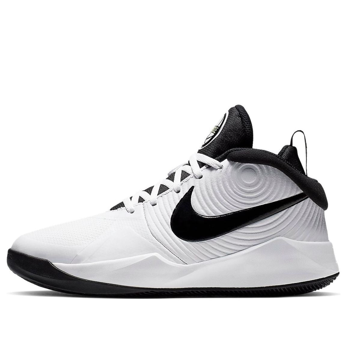 (GS) Nike Team Hustle D9 'White Black' AQ4224-100