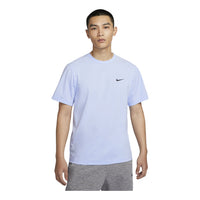 Nike Dri-FIT UV Hyverse Short Sleeve Fitness Top 'Blue' DV9840-479