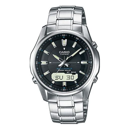 Casio Fashion Business Classic Analog-Digital Watch 'Silver Black' LCW-M100DSE-1AER