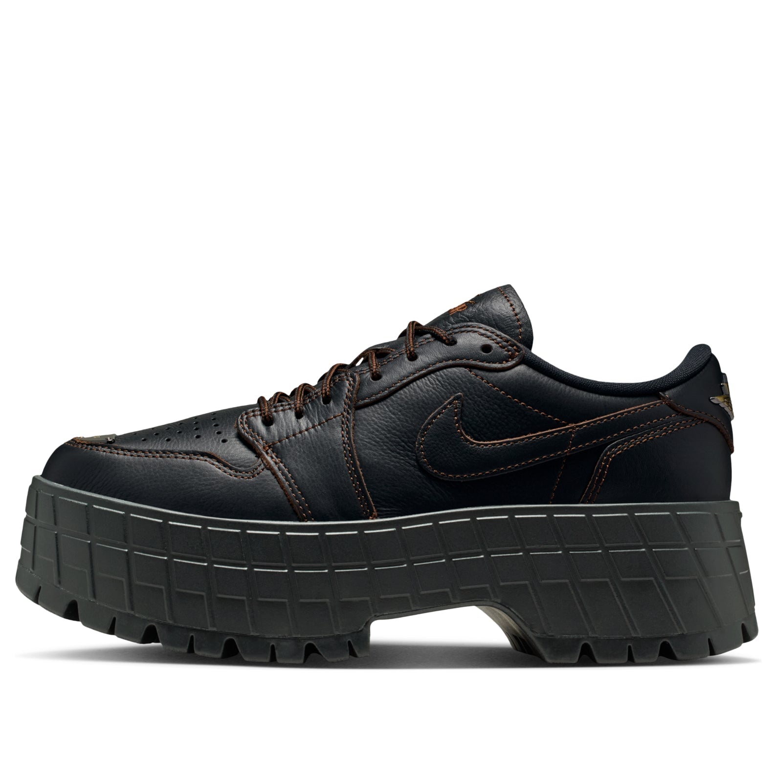 (WMNS) Air Jordan 1 Brooklyn Low 'Black Workboot' HF3184-002