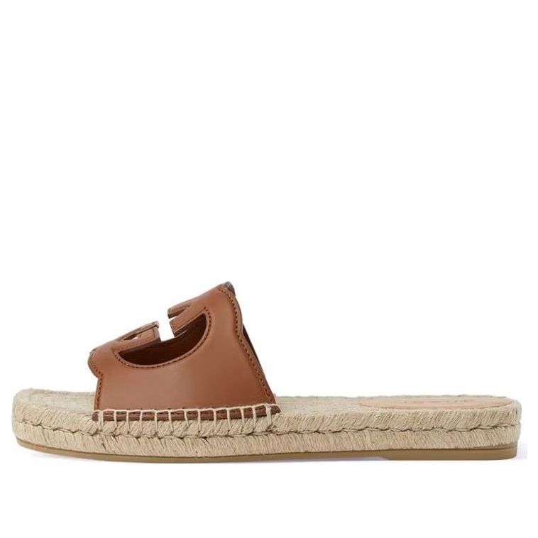 Gucci Interlocking G Cut-Out Slide 'Brown Beige' 725260-US000-2535