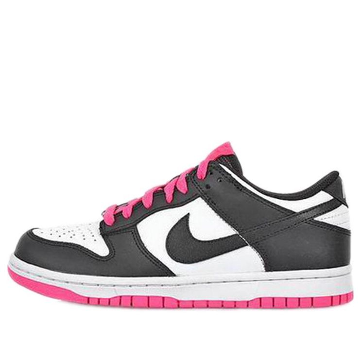 (WMNS) Nike Dunk Low 'White Pink Flash' 317813-100