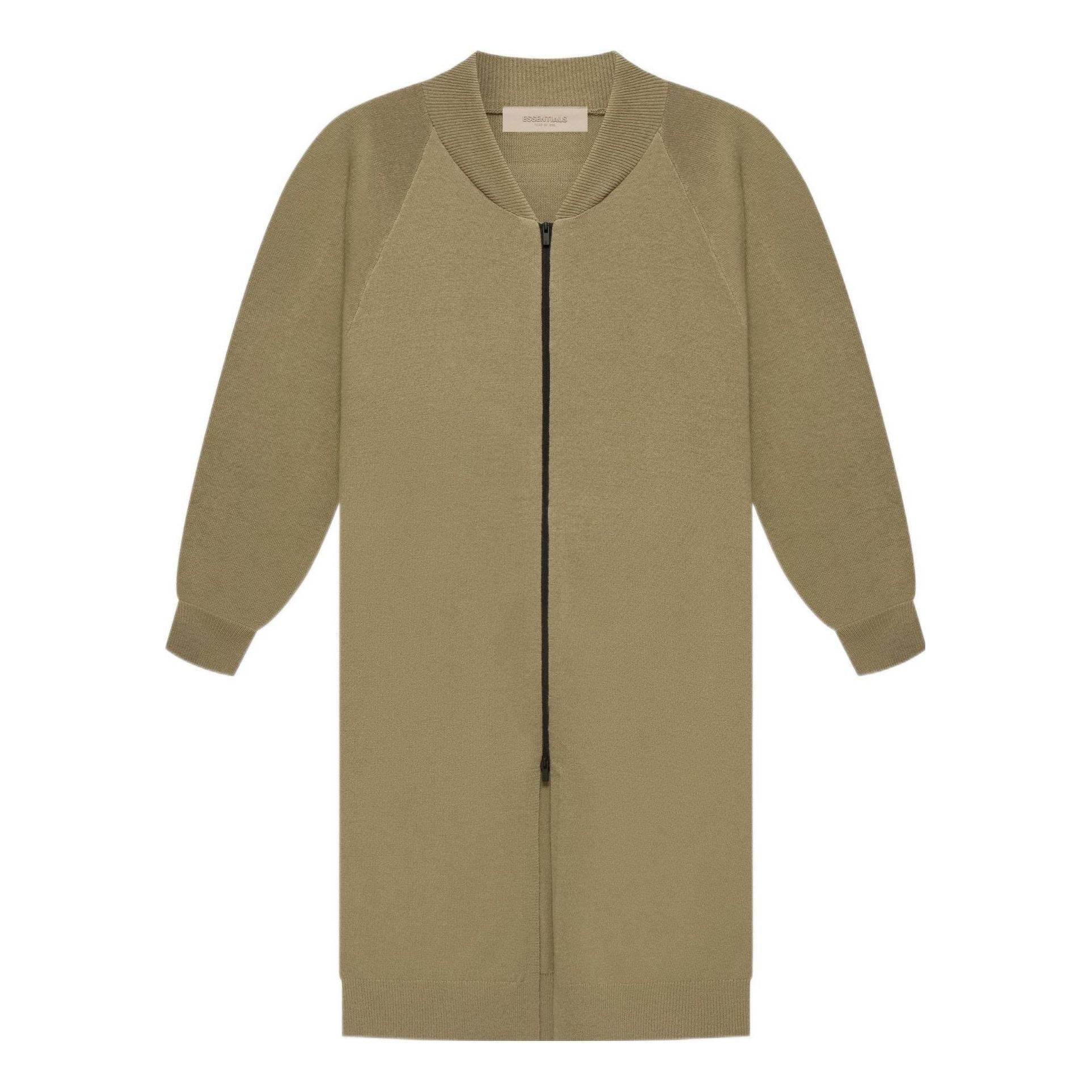 (WMNS) Fear of God Essentials SS22 Long Cardigan Oak FOG-SS22-468