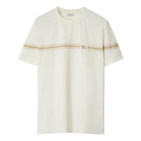 Burberry 25 Striped Cotton T-shirt' Beige' 81040511