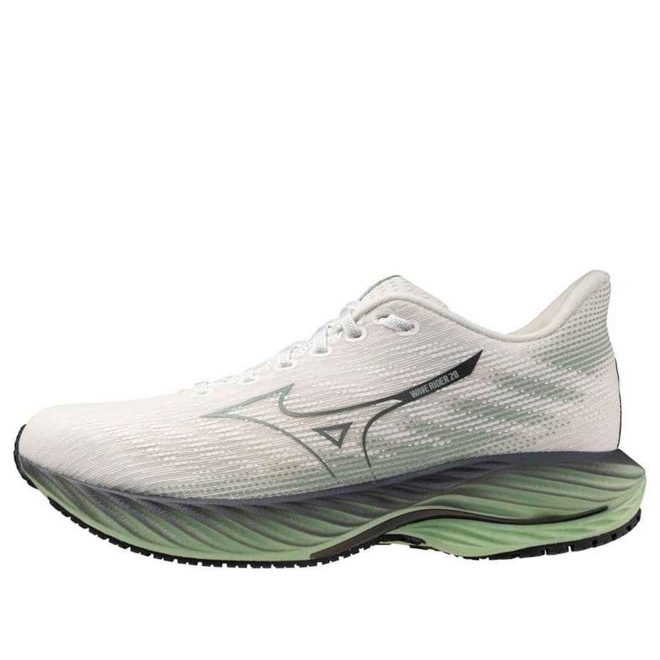 Mizuno Wave Rider 28 'Snow White Frosty Green' 411456