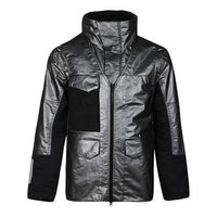 Nike Nsw Tech Pack Stay Warm Athleisure Casual Sports Windproof waterproof Jacket Metallic Silver Goldsilver CK0698-095