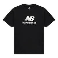 New Balance Essential Logo T-shirt Asia Sizing 'Black' AMT31541-BK